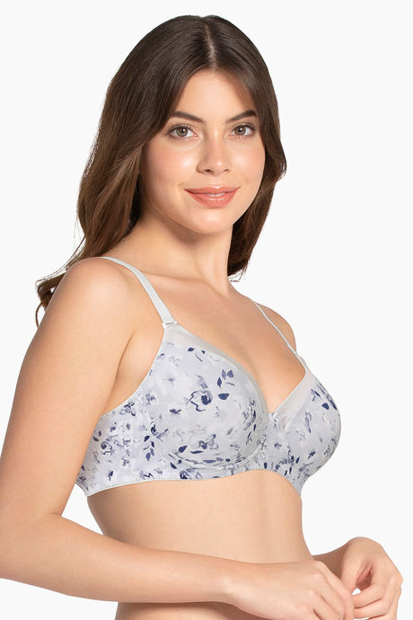 Amante Padded Non Wired Full Coverage T-Shirt Bra - Lilac Hint Pr — image 2
