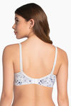 Amante Padded Non Wired Full Coverage T-Shirt Bra - Lilac Hint Pr — thumbnail 3