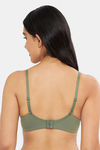 Amante Padded Wired Full Coverage T-Shirt Bra - Sage — thumbnail 2