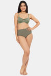 Amante Padded Wired Full Coverage T-Shirt Bra - Sage — thumbnail 5