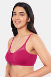 Amante Double Layered Non Wired Full Coverage T-Shirt Bra - Granita — thumbnail 3