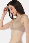 Amante Padded Non Wired Full Coverage Super Support Bra - Stucco — thumbnail 2