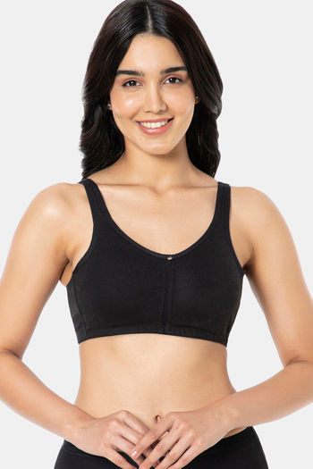 Buy Zivame True Curv Double Layered Non Wired Full Coverage Super Support  Bra - Jade Lime at Rs.190 online
