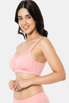 Amante Double Layered Non Wired Full Coverage Support Bra - Quartz — thumbnail 2