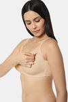 Amante Double Layered Non Wired Full Maternity / Nursing Bra - Hazelnut — thumbnail 4