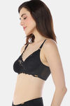 Amante Double Layered Wired Full Coverage Super Support Bra - Black — thumbnail 2