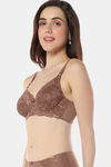 Amante Double Layered Wired Full Coverage Super Support Bra - Nutmeg — thumbnail 2