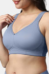Amante Padded Non Wired Full Coverage Super Support Bra - Eventide — thumbnail 4