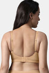 Amante Padded Non Wired Full Coverage Super Support Bra - Sandalwood — thumbnail 3