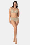 Amante Saree Shaper Non-Padded Non-Wired Bra - Sandalwood — thumbnail 5
