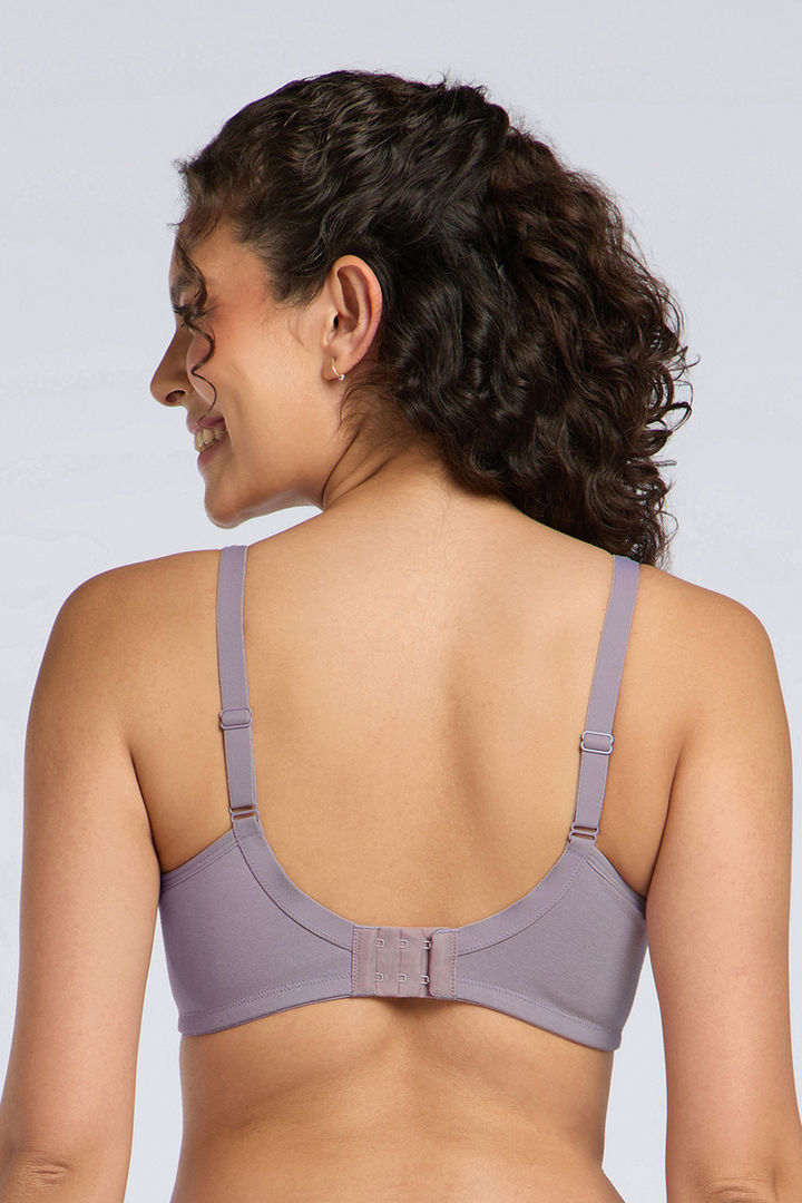 Amante Non Padded Non Wired Cotton Daily Support Bra - Nirvana — image 3