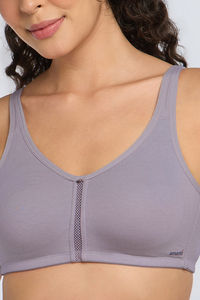 Amante Non Padded Non Wired Cotton Daily Support Bra - Nirvana — thumbnail 4