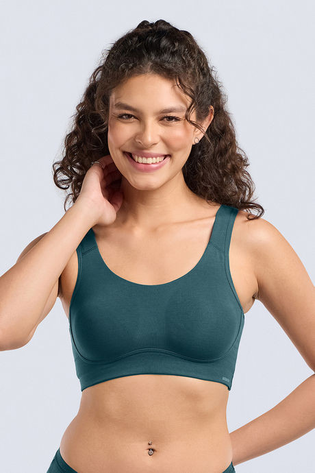 Amante Non Padded Non Wired All Day Lounge Bra - Mediterranea Buy Amante Non Padded Non Wired All Day Lounge Bra - Mediterranea