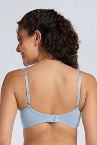 Amante Solid Non Padded Wirefree Magic Shaper Super Support Bra - Skyway — thumbnail 3