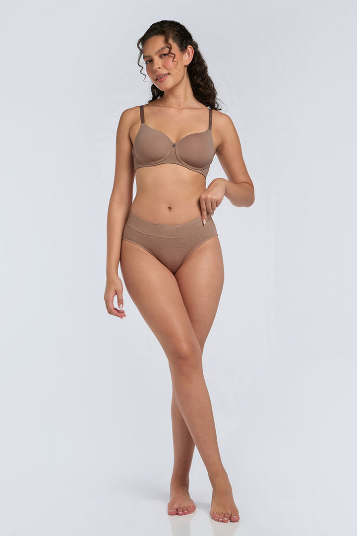Amante Padded Non Wired Effortless Bliss Wirefree Bra - Beverfur — image 5