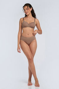 Amante Padded Non Wired Effortless Bliss Wirefree Bra - Beverfur — thumbnail 5