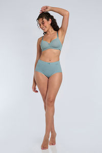 Amante Padded Non Wired Effortless Bliss Wirefree Bra - Slate — thumbnail 5