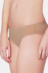 Amante Low Rise Three-Fourth Coverage Hipster Panty - Sandalwood — thumbnail 2