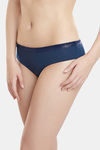Amante Low Rise 3/4th Coverage Starry Trail Bikini Panty - Midnight Blue — thumbnail 2