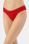 Amante (Pack Of 3) Bikini Low Rise Cotton Panty - Purple Beige Red — thumbnail 2