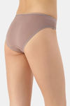 Amante (Pack Of 3) Bikini Low Rise Cotton Panty - Purple Beige Red — thumbnail 5