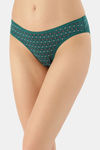 Amante (Pack Of 3) Bikini Low Rise Cotton Panty - Red Off-White Green — thumbnail 2