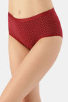 Amante (Pack Of 3) Hipster High Rise Cotton Panty - Ruby Pink Beige — thumbnail 2