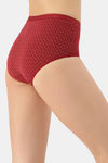 Amante (Pack Of 3) Hipster High Rise Cotton Panty - Ruby Pink Beige — thumbnail 3