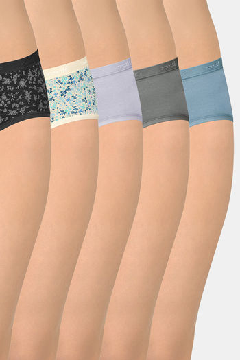 Amante Assorted Low Rise Hipster Pack of 5