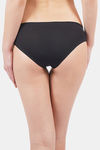 Amante Low Rise Three-Fourth Coverage Bikini Panty - Black — thumbnail 2