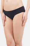 Amante Low Rise Three-Fourth Coverage Bikini Panty - Black — thumbnail 3