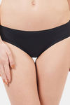 Amante Low Rise Three-Fourth Coverage Bikini Panty - Black — thumbnail 4