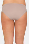 Amante Low Rise Three-Fourth Coverage Bikini Panty - Grey — thumbnail 3