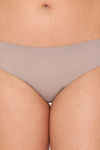 Amante Low Rise Three-Fourth Coverage Bikini Panty - Grey — thumbnail 4