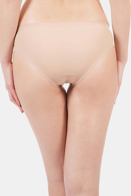 Amante Low Rise Three-Fourth Coverage Bikini Panty - Nude — image 2