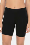 Amante Medium Rise Full Coverage Boyshort - Black — thumbnail 1