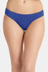 Amante Low Rise Three-Fourth Coverage Bikini Panty - Royal Blue — thumbnail 1