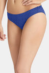 Amante Low Rise Three-Fourth Coverage Bikini Panty - Royal Blue — thumbnail 2