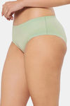 Amante Low Rise Three-Fourth Coverage Hipster Panty - Seafoam — thumbnail 3