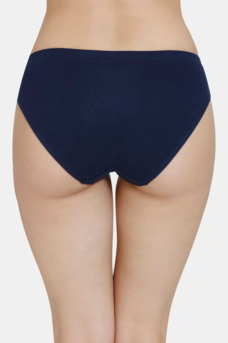 Amante Medium Rise Full Coverage Bikini Panty (Pack of 3) - Multicolor — image 4