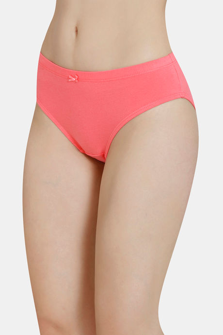 Amante Medium Rise Full Coverage Bikini Panty (Pack of 3) - Multicolor — image 6