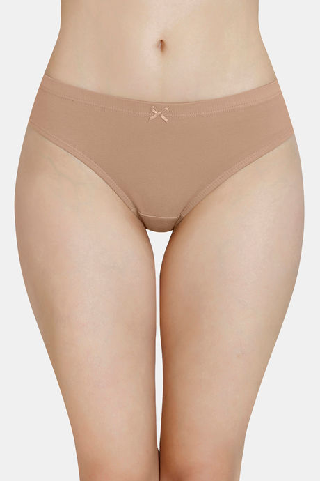 Amante Medium Rise Full Coverage Bikini Panty (Pack of 3) - Multicolor — image 8
