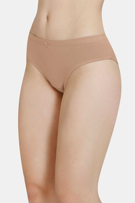 Amante Medium Rise Full Coverage Bikini Panty (Pack of 3) - Multicolor — image 9