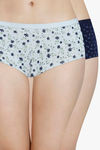 Amante Medium Rise Three-Fourth Coverage Boyshort (Pack of 2) - Multicolor — thumbnail 1