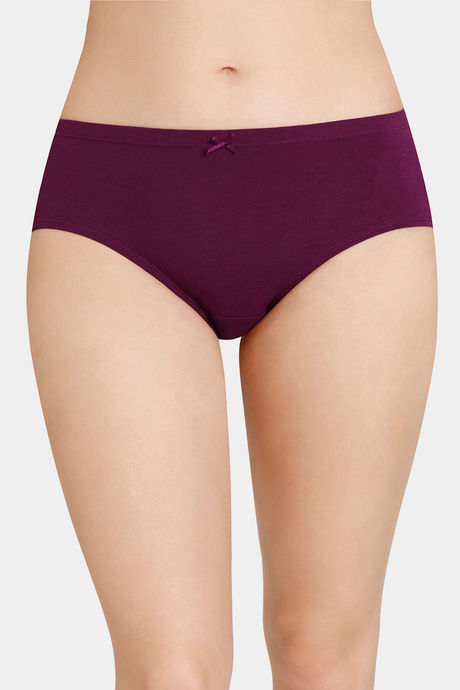 Amante Medium Rise Full Coverage Hipster Panty (Pack of 3) - Multicolor — image 5