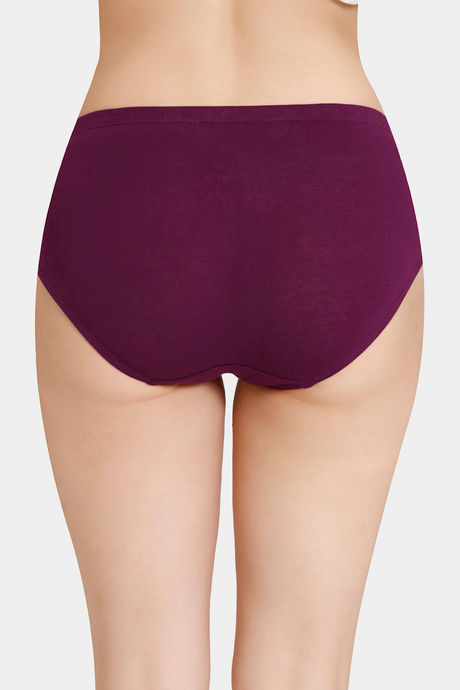 Amante Medium Rise Full Coverage Hipster Panty (Pack of 3) - Multicolor — image 6