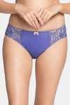 Amante Low Rise Three-Fourth Coverage Bikini Panty - Periwinkle — thumbnail 1