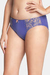 Amante Low Rise Three-Fourth Coverage Bikini Panty - Periwinkle — thumbnail 2