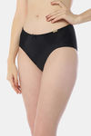 Amante Medium Rise Three-Fourth Coverage Hipster Panty - Black — thumbnail 2
