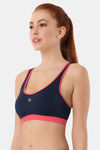 Amante Padded Sports Bra - Gibraltar Sea — thumbnail 3